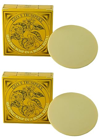 Geo. F. Trumper Sandalwood Shaving Soap 2 Pack