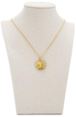 Oirlv Lino Collana Display Busto Gioielli 3D Collana Organizzatore Gioielli Display (H-21,5cm)