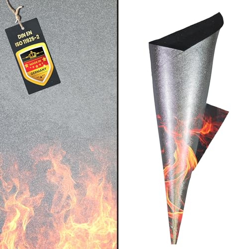 FireMat Silk-A Edition 75x40cm. Feuerfeste Unterlage,Brandschutz Unterlage, Öl abweisend + rutschfest.Für Elektrogeräte wie Kaffeemaschine, Wasserkocher, Mikrowelle ..