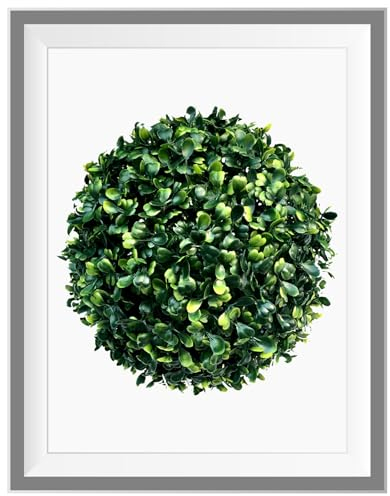 ATYUJKB Künstliche Pflanzendekoration Graskugel Dia 40cm, Kunstliche Pflanzenball, Künstliche Topiariesartificial Topiary Kugel, Simulierter Dekorativer Grasball, Gefälschte Buchsbaumkugel