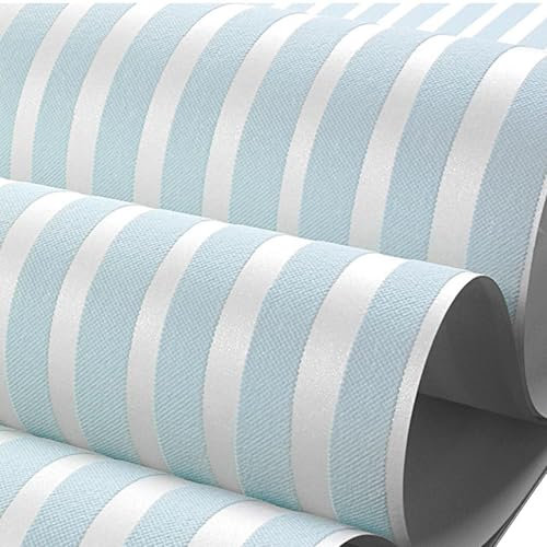 Genérico Papel pintado a rayas para despegar y pegar | Película decorativa para pared | Recubrimiento de papel tapiz de fondo | pintado de vinilo adhesivo | pintado autoadhesivo | pintado a r