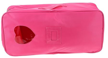 TOYANDONA Puppenaufbewahrungstasche Mit Griff Reisetasche Für Puppenzubehör Spielzeugtasche Zum Tragen Aufbewahrungstasche Für Puppenkleidung Tragbare Ordnungslösung