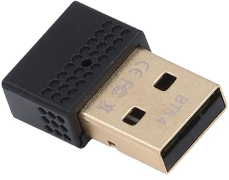 Risegun Bluetooth 5.4 USB adaptador dongle, Bluetooth Stick para PC, Plug & Play, compatible con Windows 8.1/10/11