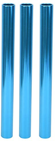 DANAIXZ Staffelstäbe aus Aluminiumlegierung, 3er-Set(Blau)