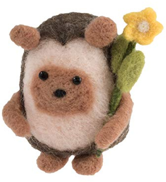 Trimits TCK004 Hedgehog Nadelfilz-Set, sortiert, Einheitsgröße