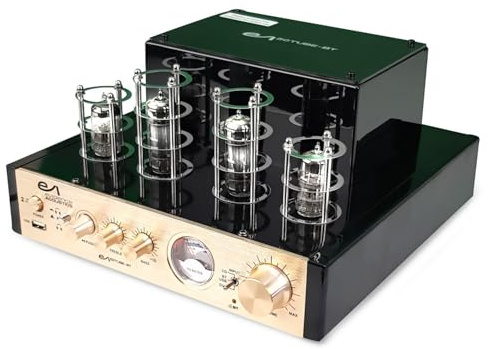 Amplificateur à Tube, Evidence Acoustics EA-50TUBE-BT stéréo 2 x 25W rms, Vintage à Lampes
