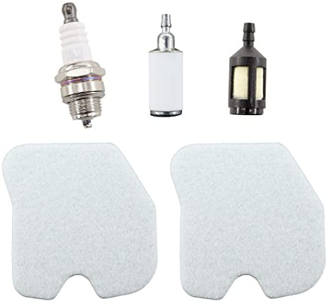MCHNIC 2x Luftfilter mit Zündkerze Benzinfilter für Husqvarna 120 Mark2, 235 235E 236 236E 240 240E Motorsäge