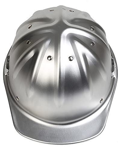 Schutzhelm, Helm aus Aluminiumlegierung Hochfester Helm Die Verstärkung aus Aluminiumlegierung auf der Oberseite ist sicherer und effektiver, um Durchstiche zu verhindern