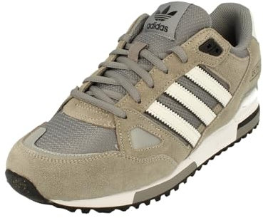 adidas Originals ZX 750 Herren Running Trainers Sneakers (UK 9 US 9.5 EU 43 1/3, Grey Black White GW5529)