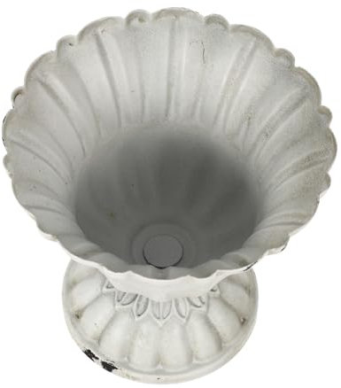 MUSISALY 2pcs Retro Wrought Iron Decorative Goblet Flowerpot for Artistic Desktop Arrangement Vintage Style Craft Vase for Flower Display