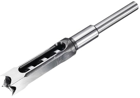 sourcing map Square Hole Drill Bit 20mm(25/32) High Carbon Steel Hollow Mortiser Auger for Woodworking Carpentry Mortise Tenon Machine