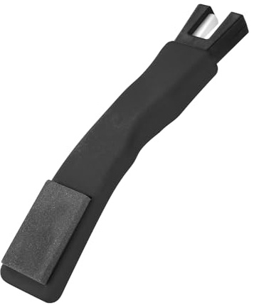 Tinoaly Aiguiseur de Lame de Patin à Glace, Aiguiseur de Lame de Glace en Céramique Outil d'Affûtage de Lame de Patin à Glace Portable Aiguiseur de Lame de Patin à Glace pour Patins à Glace