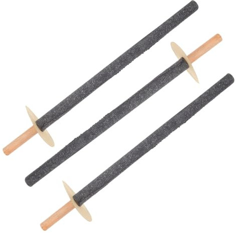 NULYLU 3piezas Antorchas De Fuego De Antorchas De Madera Fácil De Transportar Para Eventos