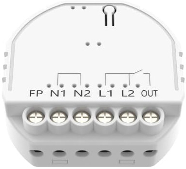 Heatzy Pilote Relais – Module contact sec pour radiateur électrique sans fil pilote. Compatible avec les programmateurs fil pilote.