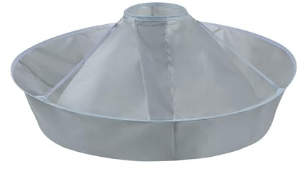 Salong hårklippningsduk kappa 60 cm – paraplyform frisyr kappa för vuxna, frisör styling duk med vattentätt material, hårklippningsverktyg för färgning skärning | Perfekt för permanent