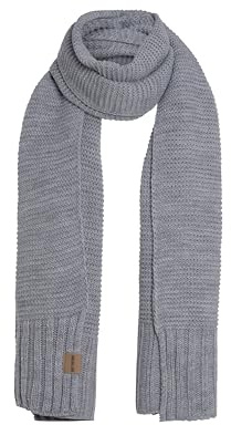 Knit Factory - Jamie Halsduk - Light Grey - 200x45 cm