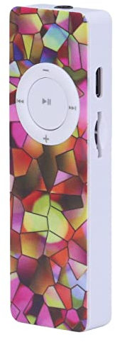 MP3 Player, School Gift for Kids Portable Music Player Build in Speaker Supports Up to 64GB for Running Traveling Business(B)