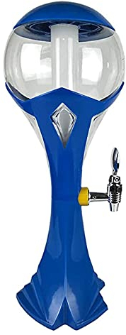Dispensador de cerveza independiente, barril de cerveza, dispensador de torre de cerveza de 3 litros, torre de bebidas, con luces coloridas y tubo de hielo extraíble, fácil de limpiar, perfecto para