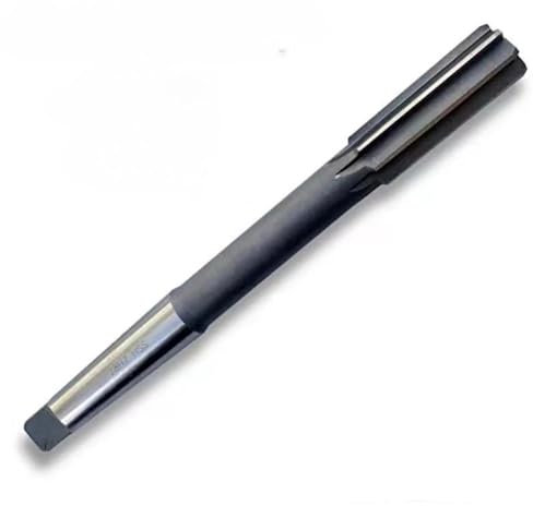 HAJMGUMC 12-40mm HSS Kegelschaft Reibahle H7 Maschine Spannzange Hochgeschwindigkeitsstahl Fräsen Gerade Nut Drehwerkzeug Bohren(40mm H7)