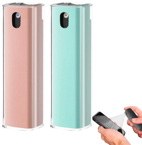 GXGM 2 Stück Bildschirmreiniger Spray, Auto Display Reiniger, Car Essentials, All in one Screen Cleaner Spray Display Reinigungsset Bildschirm Reiniger für Monitor/Tablet/Handy/Autobildschirm