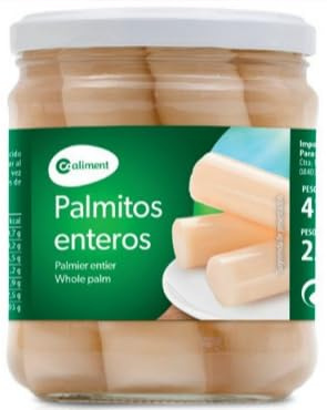Whole Palm Hearts 400g (Drained Weight 250g) COALIMENT – Pack of 2