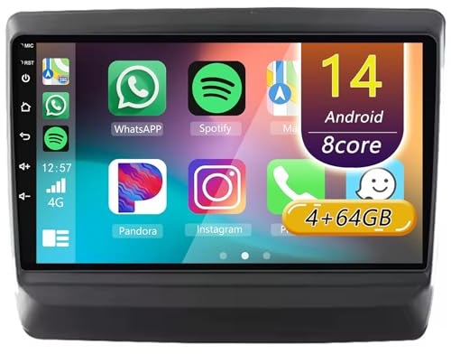 ZCZANT Android 13 Autoradio Lettore DVD Navigazione GPS per Merced-es Be-nz SLK-Class R171 2004-2011 9 pollici Autoradio Lettore multimediale WiFi con CarPlay Android Auto USB Telecamera di retromarc
