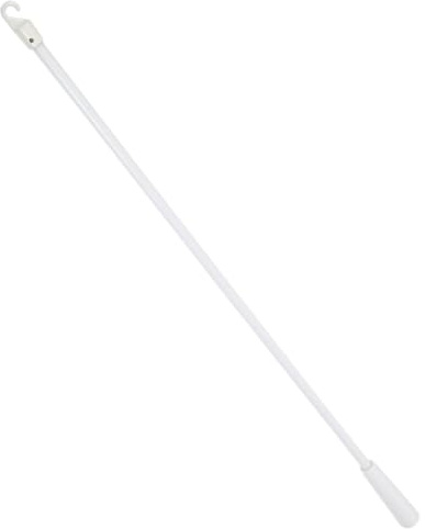 HOODANCOS Bacchetta per Tende Verticali in Fibra di Vetro 17 Pollici Asta di Ricambio Bianca per Tende da Finestra Accessorio Pratico per Uso Domestico e Ufficio