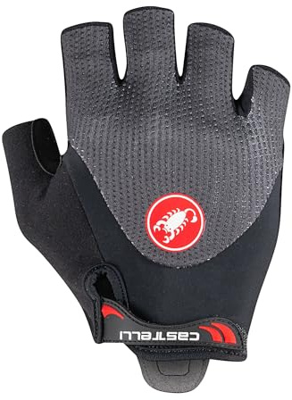 CASTELLI Men's Arenberg Gel 2 Glove for Road and Gravel Biking l Cycling - Dark Gray - Small