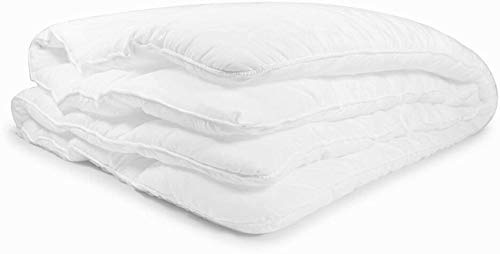 A & B TRADERS ANTI ALLERGY VALUE RANGE HOLLOW FIBRE DUVET QUILT 4.5 10.5 13.5 15 TOG POLYPROPYLENE COVER (10.5 TOG, SINGLE)