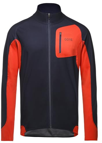 Gorewear Maillot à Manches longues pour Homme, R3, Partial GORE WINDSTOPPER