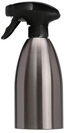 Oil Vinegar Sprayer Dispenser, Olive Oil Mister Spray Pump Stainless Steel Bottle for Grilling Cooking Salad Bread Baking BBQ Barbecue Frying Kitchen (500Ml)