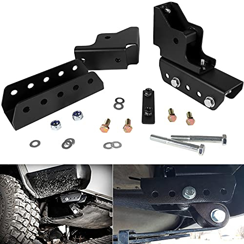 1.5 Rear Shackle Relocation Kit For 1984-2001 Jeep Cherokee XJ 2WD/4WD For Jeep Comanche MJ 1986-1992