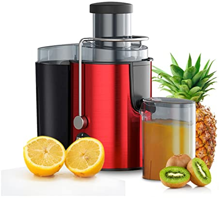 Cold Press Vertical Juicer Machine Slow Masticating Juicer Extractor Professional Machine Dual Speed for High Nutrient Vegetable & Fruit Juice Fountain Easy to Clean