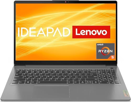 Lenovo IdeaPad 3 Laptop | 15,6 Full HD Display | AMD Ryzen 5 5500U | 16GB RAM | 1TB SSD | AMD Radeon Grafik | Win11 Home | grau | QWERTZ | 3 Monate Premium Care