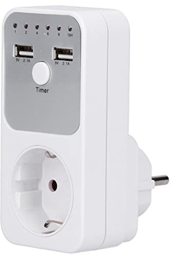 180~260V 13A USB, Presa timer timer intelligente per conto alla rovescia digitale Timer uscita programmabile 180 ~ 260 V per caricatore telefono del computer 24 ore meccanico plug-in messa a terra c