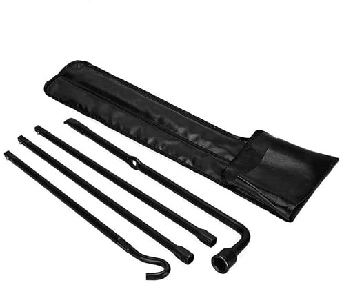 Ersatzreifen-Werkzeug-Set für Ford F-150 2004–20014, robustes Reifenentfernungswerkzeug-Set mit Ersatzreifentieferungswerkzeug, Radmutterschlüssel und Haken, kompatibel mit Toyota und Dodge Trucks