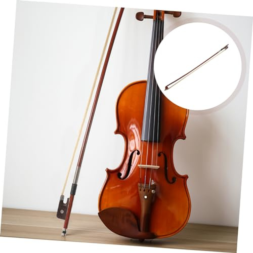 Mikinona 2stücke Horsetail Hair Violoncello Bow Aus Brasilianischem Professioneller -bogen Für Anfänger Und Fortgeschrittene Für Üben Und Performen Handgefertigt Mit Traditioneller