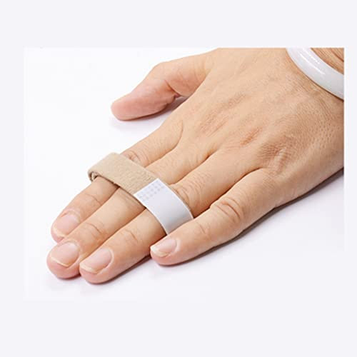 Stecca per dita del piede a martello Stecca in tessuto, divisore per dita delle mani e dei piedi, allungamento esteso del valgo del pollice, strisce di stoffa per uomini e donne per usare bende