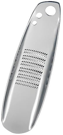 IMIKEYA Grattugia manuale in acciaio inox pratico per aglio e zenzero grattugia da cucina