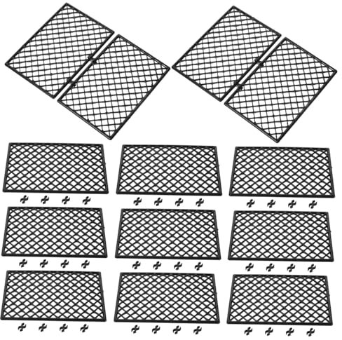 ibasenice 30pcs Rc Car Parking Panel for Drift Car Garage Diy Miniature Road Panel Toys