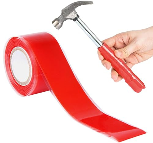 Ruban de réparation de tuyaux robuste – Ruban adhésif pour fuites, tuyaux en cuivre, PVC, fer, aluminium | Ruban anti-fuite étanche, solution d'étanchéité de tuyau durable pour un usage domestique et