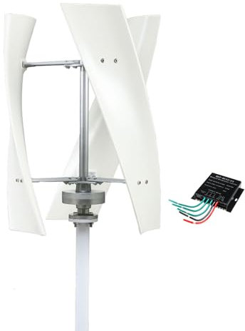 AISINILALAO Niedrigrausch Niedriges Windturbinen -Kit, 1500W Mit Controller 12 V 24 V 48 V Windkraftanlage Windkraftanlage Strom Für Zuhause, Geschäft, Straßenbeleuchtung (3 Klinge),12V
