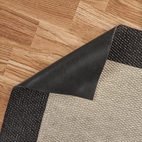 Alfombras vinílicas ultrafinas para interior exterior 60x90 Piedra Negro
