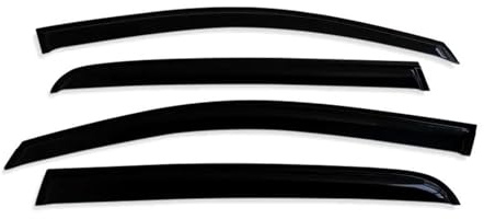 NYSGMVBDOFH Windabweiser Für VW Für Golf 7 7.5 Für MK7 Für Fließheck 2014 2015 2016 2017 2018 2019 2020 Fenster Visier Sonne Regen Schutz Wetterschild Vordere Windabweiser