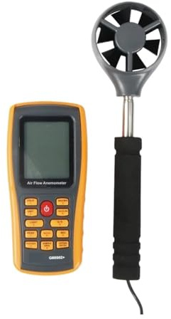 Digital Anemometer, Digital Anemometer Wind Speed Meter Air Volume Ambient Temperature With USB Interface GM8902+ 0-45M/S Anemometers