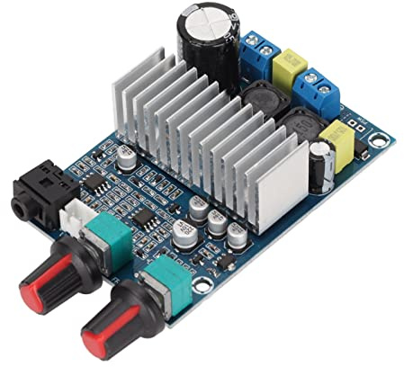 Bewinner Digitale Verstärkerplatine, TPA3116D2 Professionelle Leistungsverstärkerplatine, Subwoofer Verstärkermodul mit 100 W Bassausgang, Audio Stereo Verstärkerplatine für DIY Lautsprecher