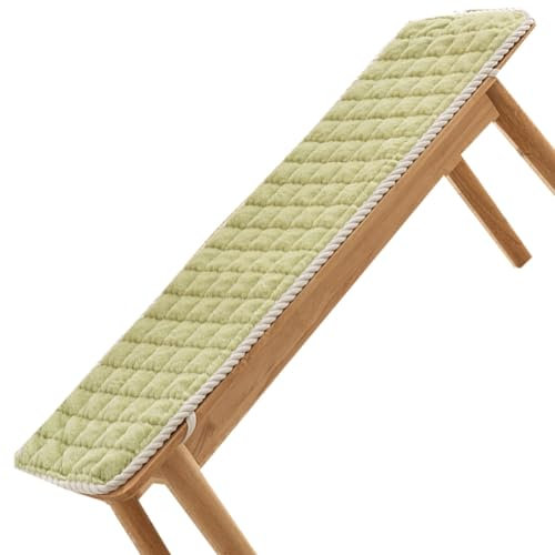 SDNAM Bankauflage 150 x 35 cm, Bankkissen, Sitzkissen für Fensterbank, Unterseite Antirutsch für Fensterbank Oder Gartenbank Schaukel im Freien Bänke Polster,Sofakissen,(D8,30x80cm(11.8X31.5IN))