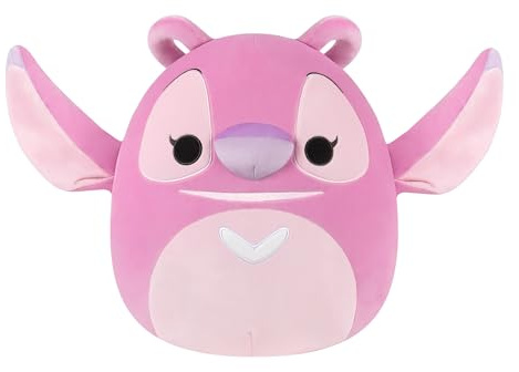 Squishmallows SQDI01089 Angel Von Stitch - Peluche Oficial de Jazwares (25 cm)