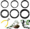 XRXYMQ 5 Tamaños de Alambre Manualidades Negro Ø1.0 mm/1.5 mm/2.0 mm/2.5 mm/3.0 mm Alambre 50 m Alambre Bonsai Alambre Flexible Suave para Esculturas Bonsai Árbol Jardín Fabricación de Coronas DIY