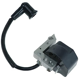 UPKOCH Bobina De Encendido y Cable Bobina para Cortacésped y Motosierra, Módulo De Encendido Negro De Alta Presión, Repuesto Durable para Motor, Arranque Rápido y Funcionamiento